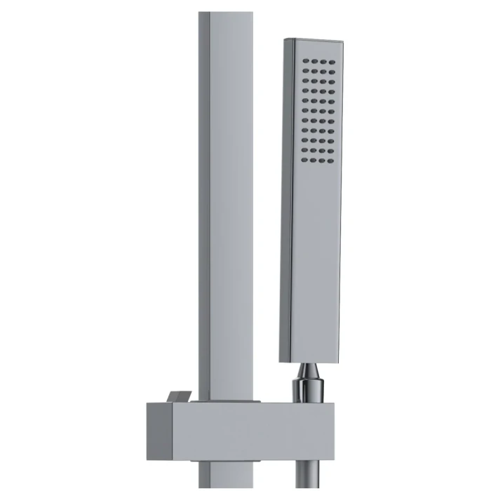 Colonne de douche Cubo chrome cote