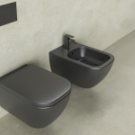 Wc suspendu quarc noir mat
