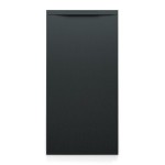 RECEVEUR LIMITE 80x180 FINITION PIZARRA COLORIS 22T Noir