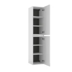 Colonne colmar 2 portes coloris Snow White h160xp35xl35