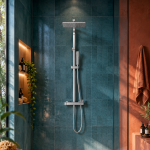 Colonne de douche Cubo chrome