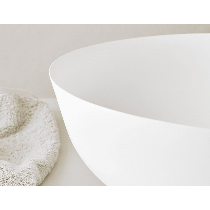 VASQUE BOL BLANC MAT  D41