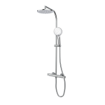 Colonne de douche ten pro thermostatique chrome grb dry