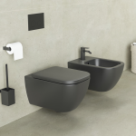 Wc suspendu quarc noir mat
