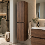 Colonne colmar 2 portes coloris walnut h160xp35xl35