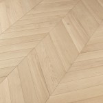 Parquet Contrecollé Point de Hongrie Chêne Invisible 92X520X15mm
