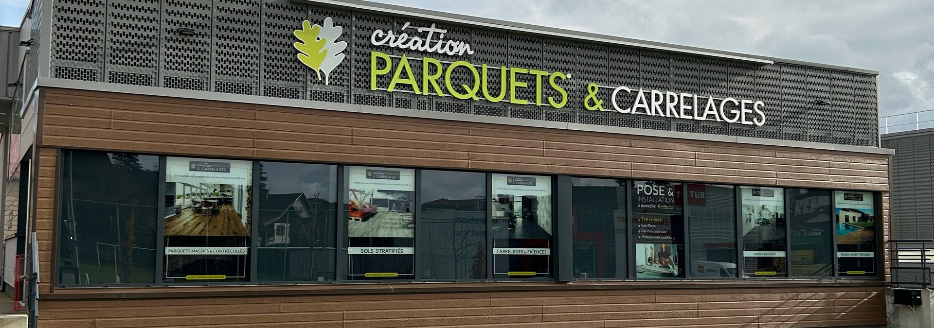 Magasin Création Parquets et Carrelages Morteau