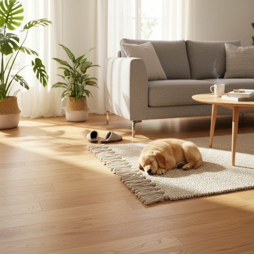 Parquet Contrecollé Parlermo Chêne naturel Verni 190x400-1200x14mm