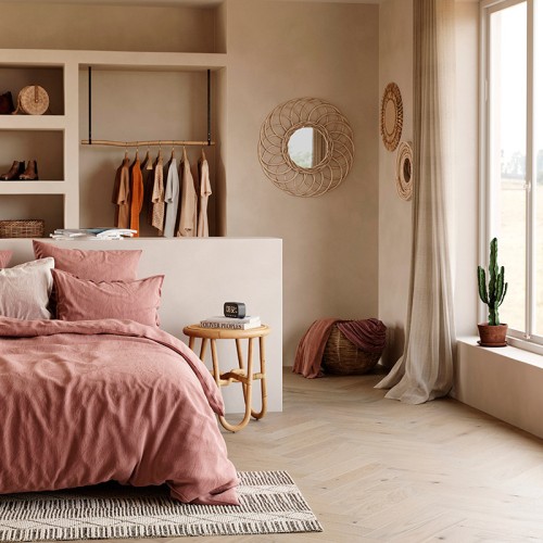 Parquet contrecollé bâton rompu Chalet Invisible 120x600x14mm