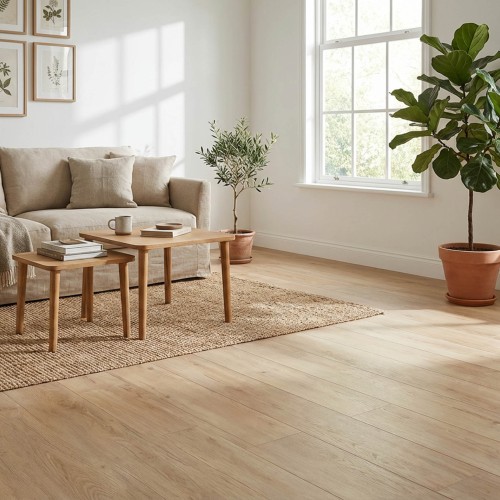 Sol stratifié Solid Plus Chêne Molly 214x286x12mm