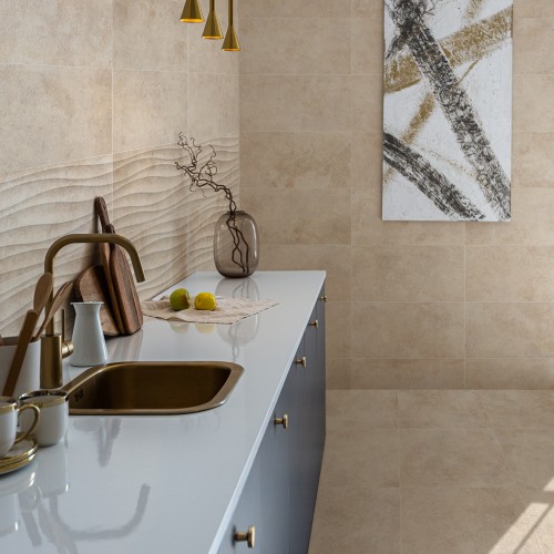 Faïence Texel Wave Beige 30x60cm