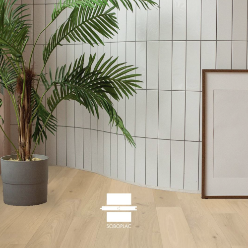 Parquet contrecollé 220 Chêne naturel verni 220x600-2200x14/3