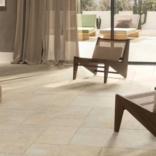 Carrelage Amboise Beige Chipped-Edge 60x90cm