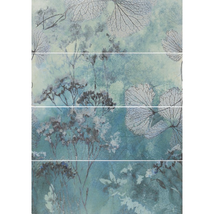 Faïence Pearl Turquoise 31,6x90cm