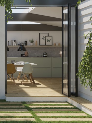 DALLE EXTÉRIEURE ARKE AK MIELE 40x120x2CM RECT