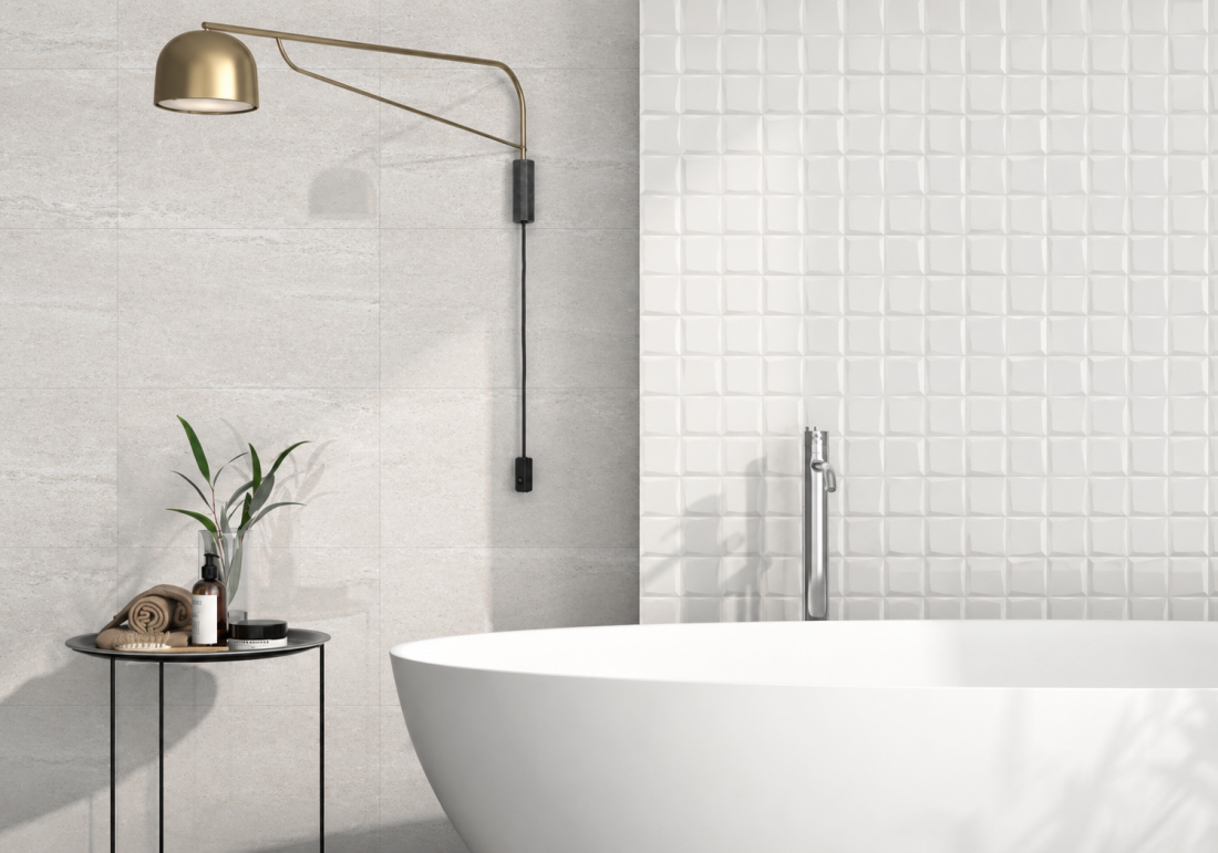 MONTMOROT • DESTOCKAGE CARRELAGE BLANCO MATE RLV